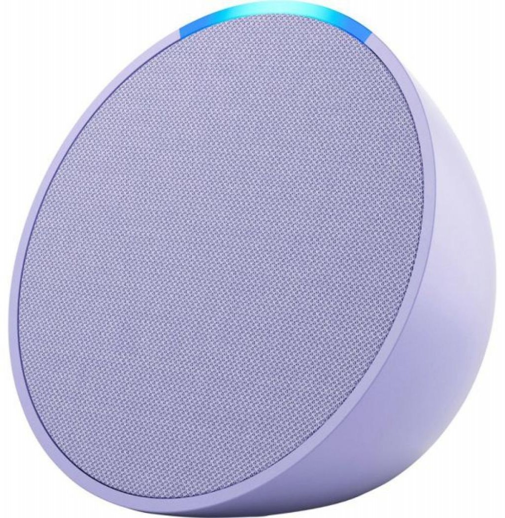 Caixa de Som Amazon Echopop Alexa 1A Lavanda