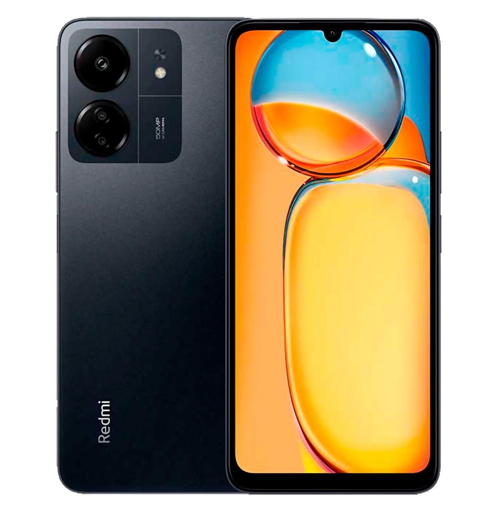 Celular Xiaomi Redmi 13C 6/128GB Preto (Indiano)