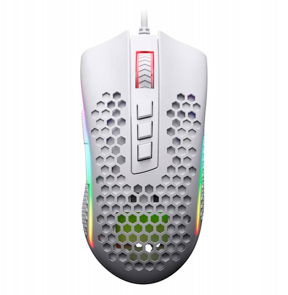 Fone Redragon Storm M808W RGB Branco