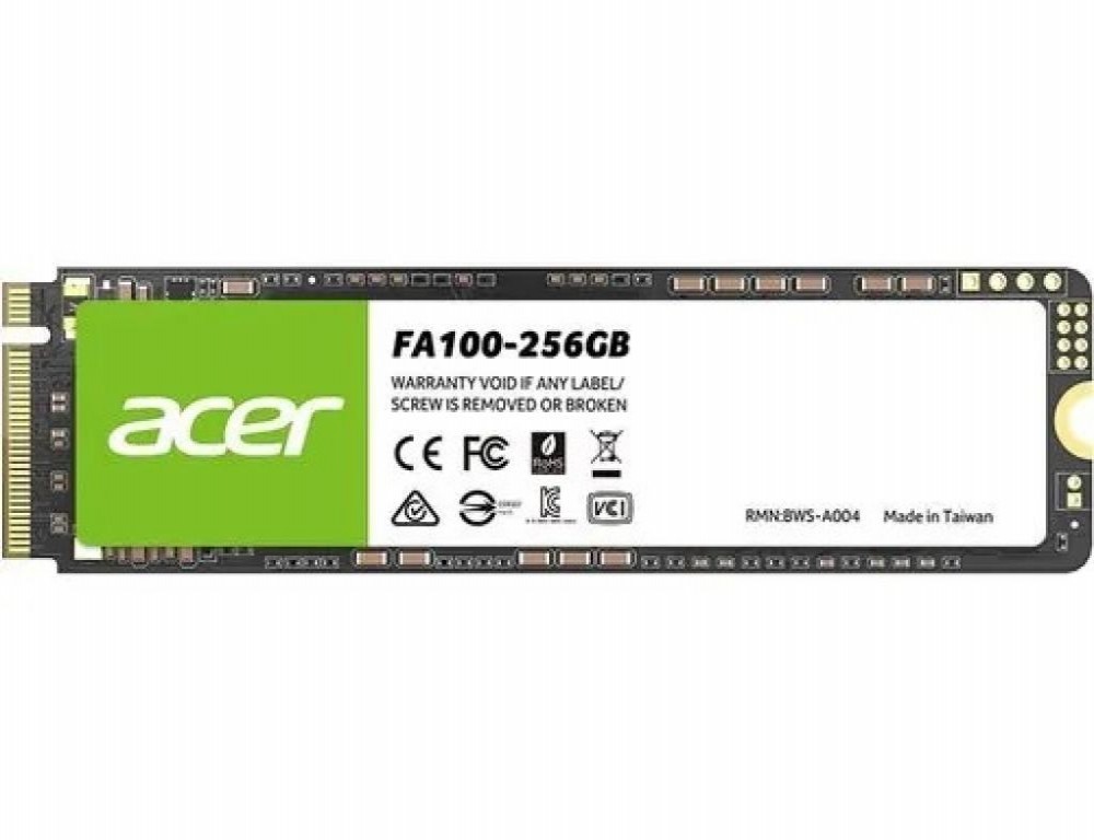 HD SSD M.2  256GB Acer FA100-256GB Nvme