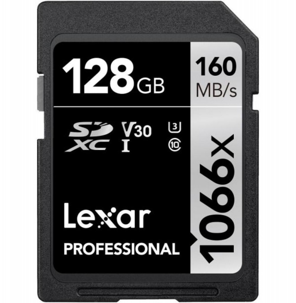 Cartão de Memória SD 128GB Lexar Professional 160-120 C10 (LSD1066128G-BNU)