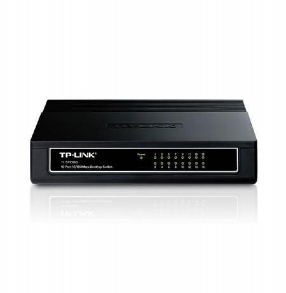 Hub 16 Portas TP-LINK TL-SF1016D 10/100 Bivolt