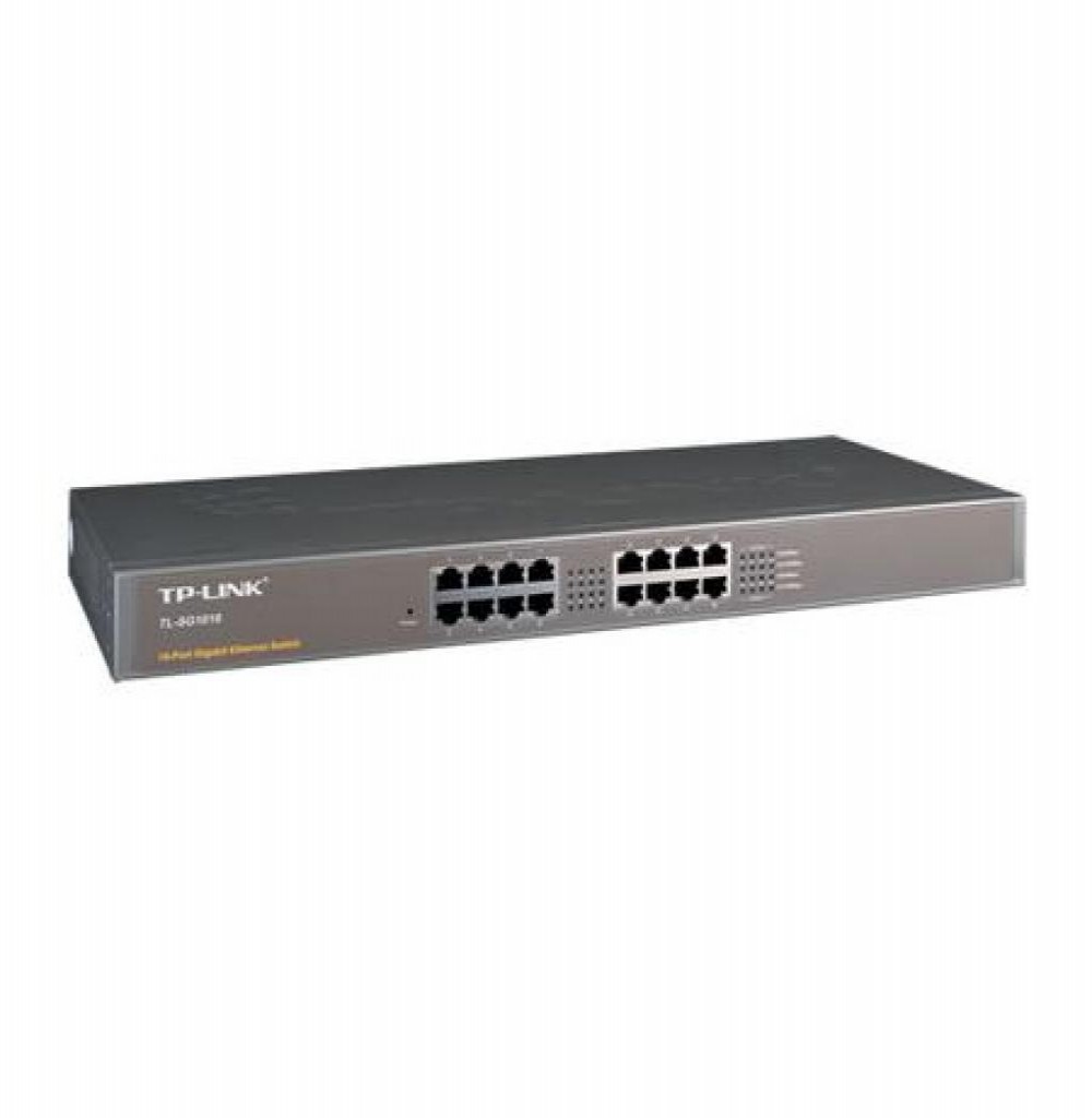 Hub 16 Portas TP-LINK TL-SG1016 10/100/1000 Rack