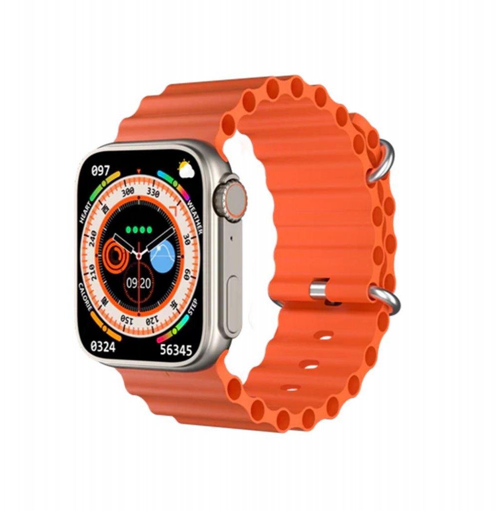 Relógio Blulory Ultra Mini 45mm Laranja 2024 Relógio Blulory Ultra Mini 45mm Laranja 2024