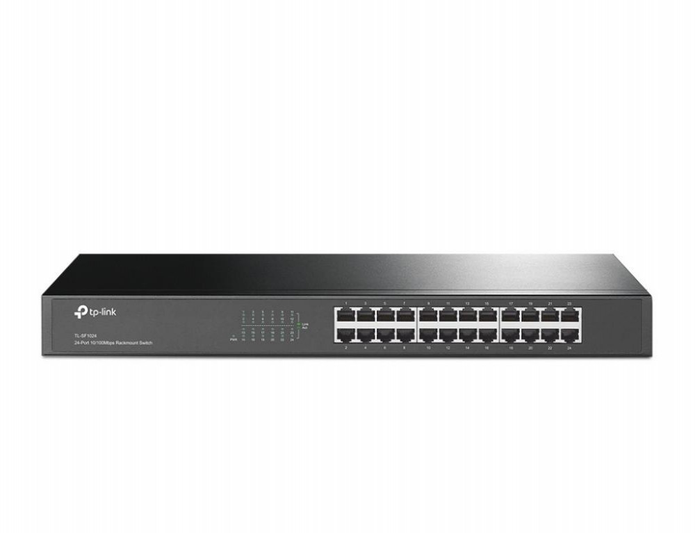 Hub 24 Portas TP-LINK TL-SF1024 10/100 Rackmount