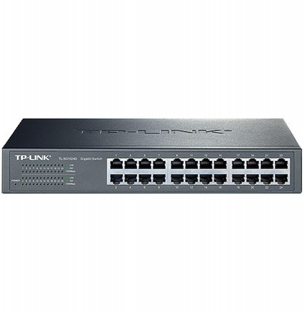 Hub 24 Portas TP-LINK TL-SF1024D 10/100 Rackmount