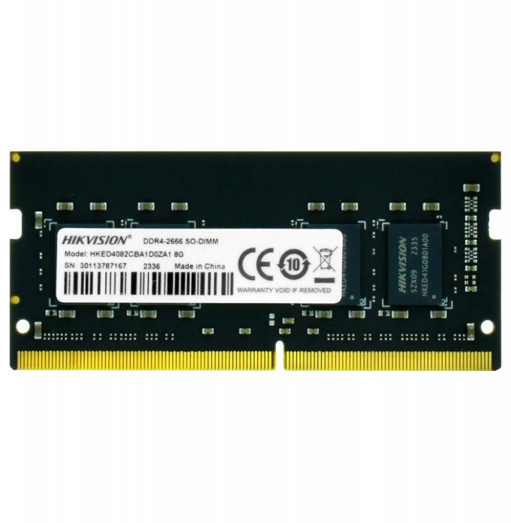 Memória P/ Notebook DDR4  8GB 2666 Hikvision S1 (HKED4082CBA1D0Z)