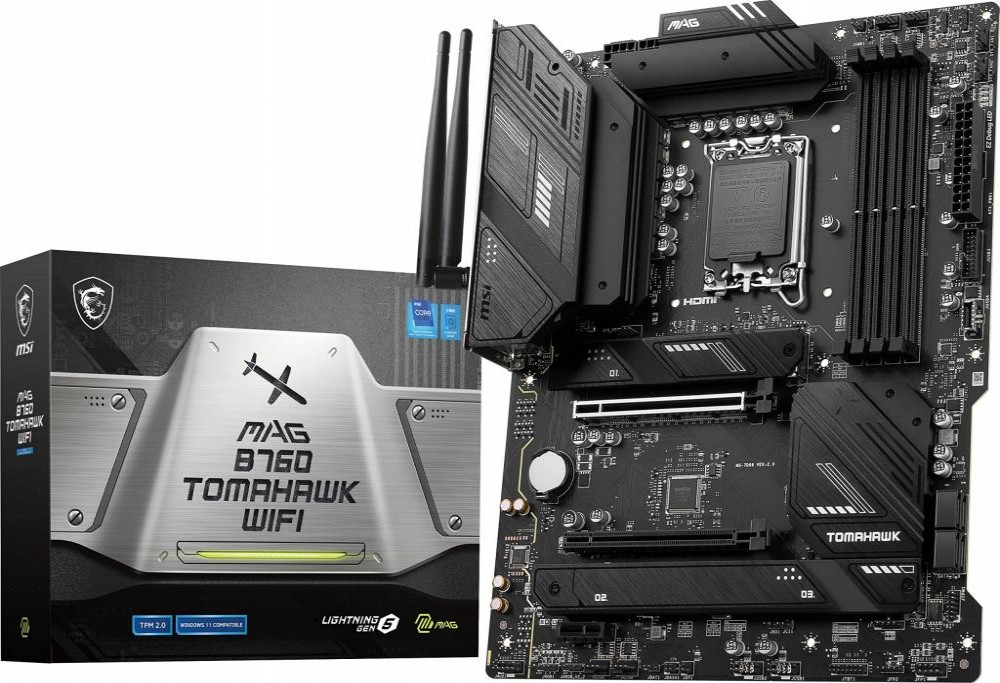 Placa Mãe Intel (1700) Msi B760 Mag Tomahawk Wifi DDR5