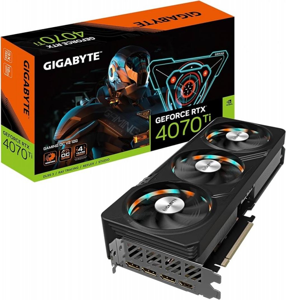 Placa De Vídeo 16GB Exp. GF-RTX4070TI Super Gigabyte Gaming (GV-N407TSGAMING)