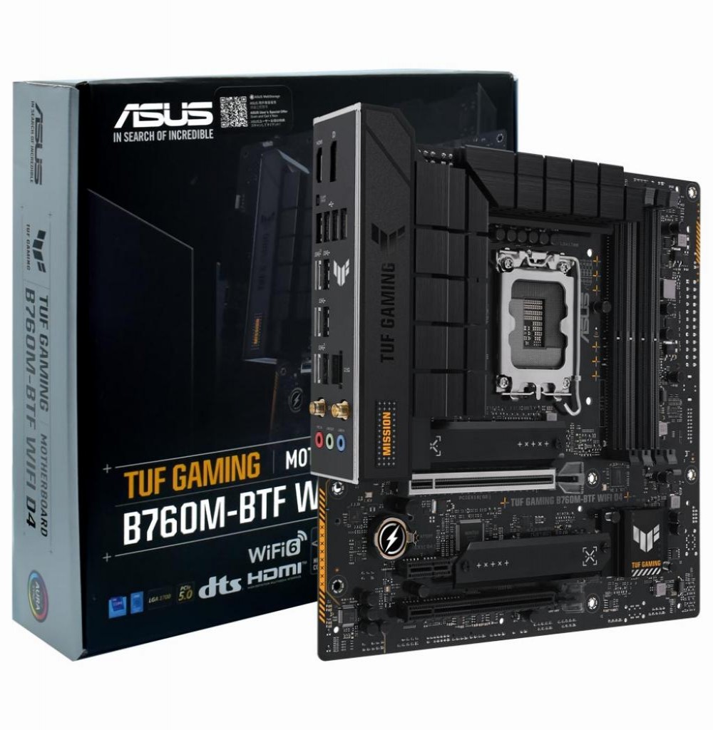 Placa Mãe Intel (1700) Asus B760M-BTF Tuf Gaming Wifi D5