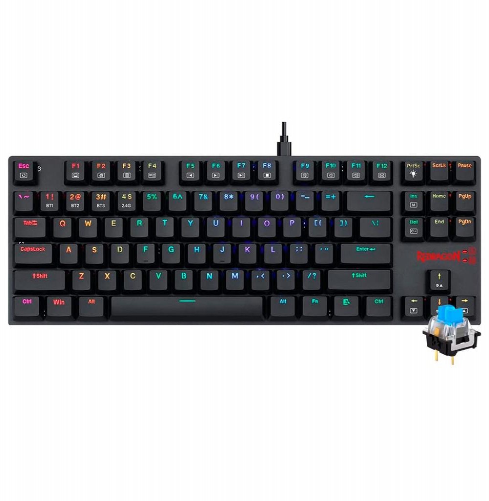 Teclado Usb Redragon K607P KBS APS Pro Inglês S/Fio