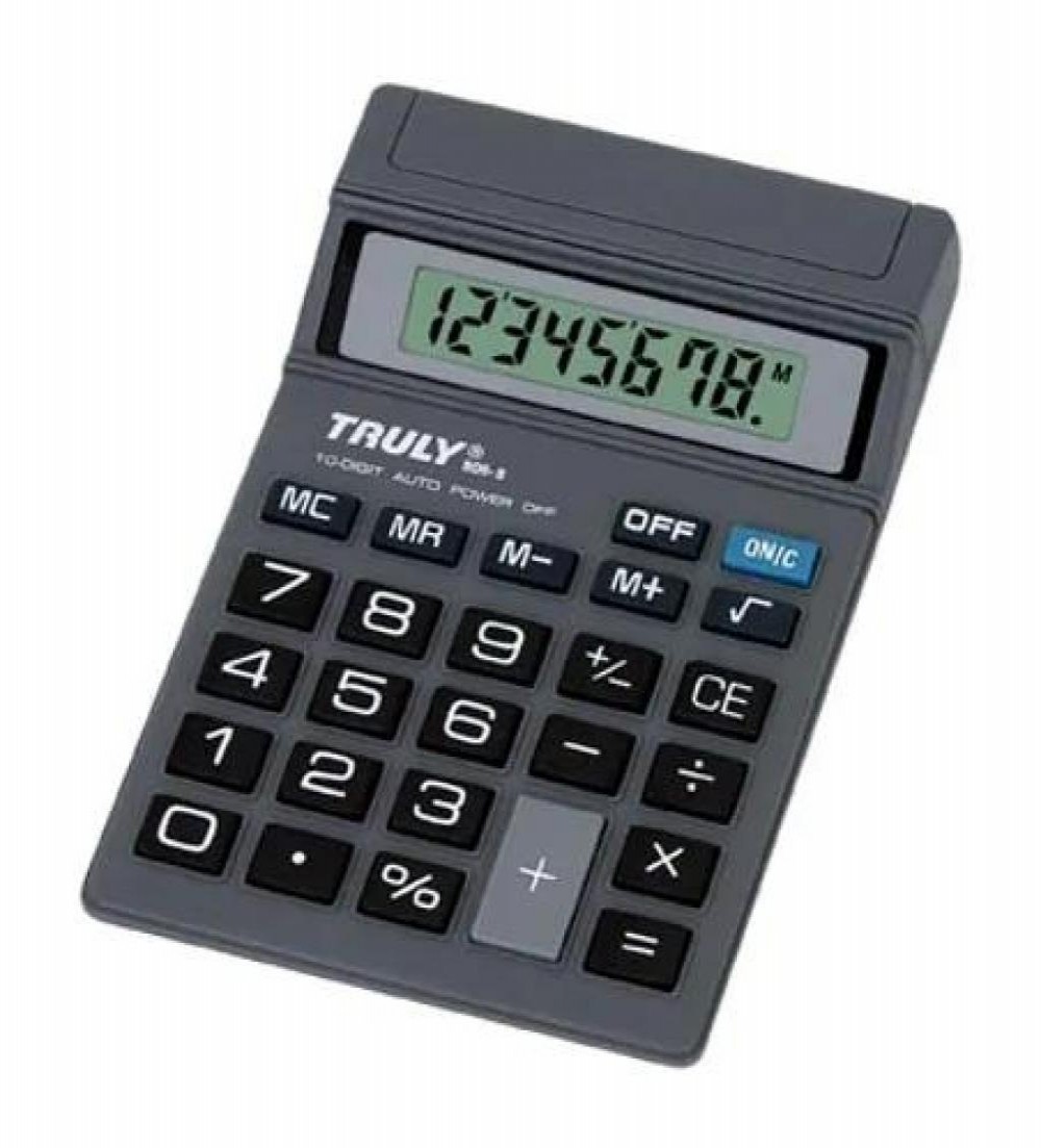 Calculadora Truly 806-10 10 Dígitos Média 