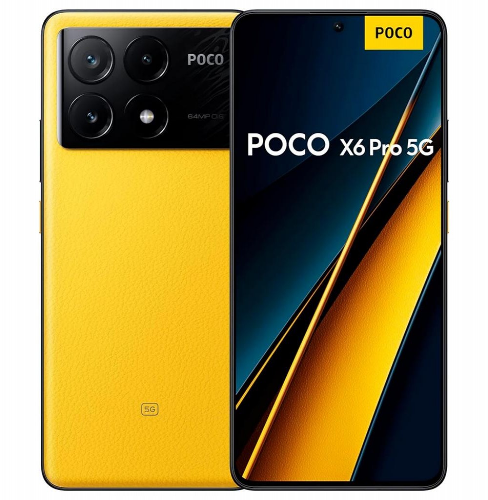 Celular Xiaomi Poco X6 Pro 8/256GB 5G Amarelo (Global)