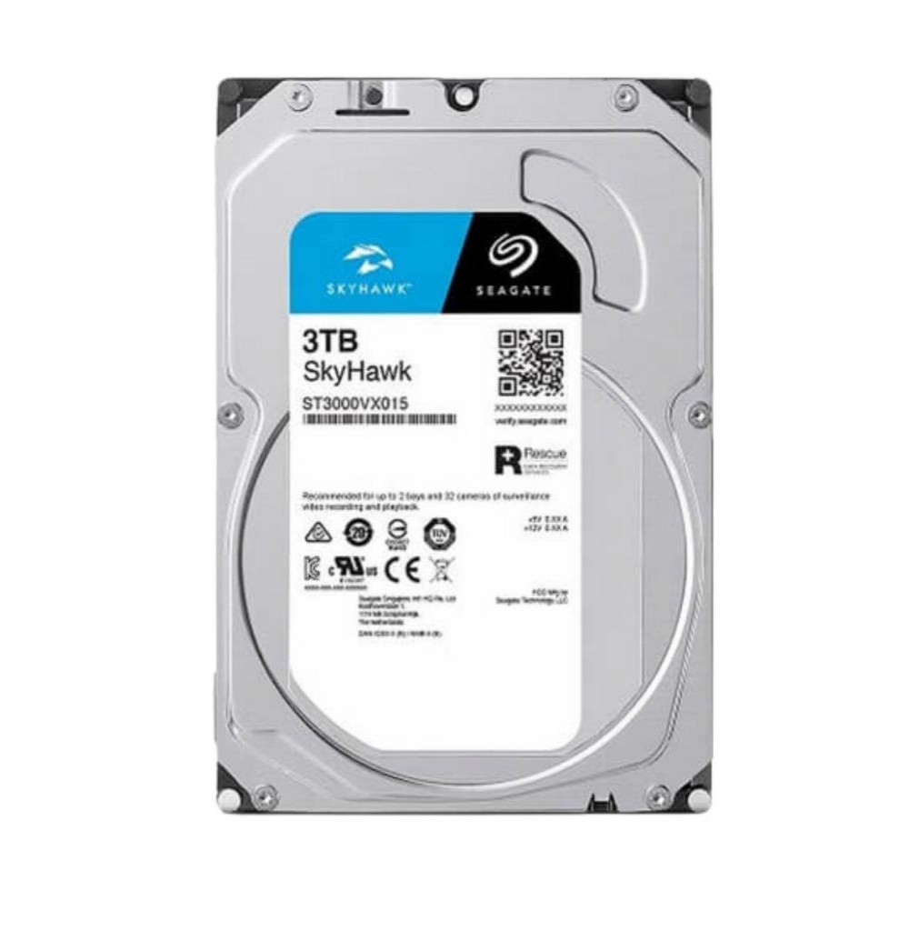 HD SATA3  3TB Seagate Skyhawk ST3000VX015