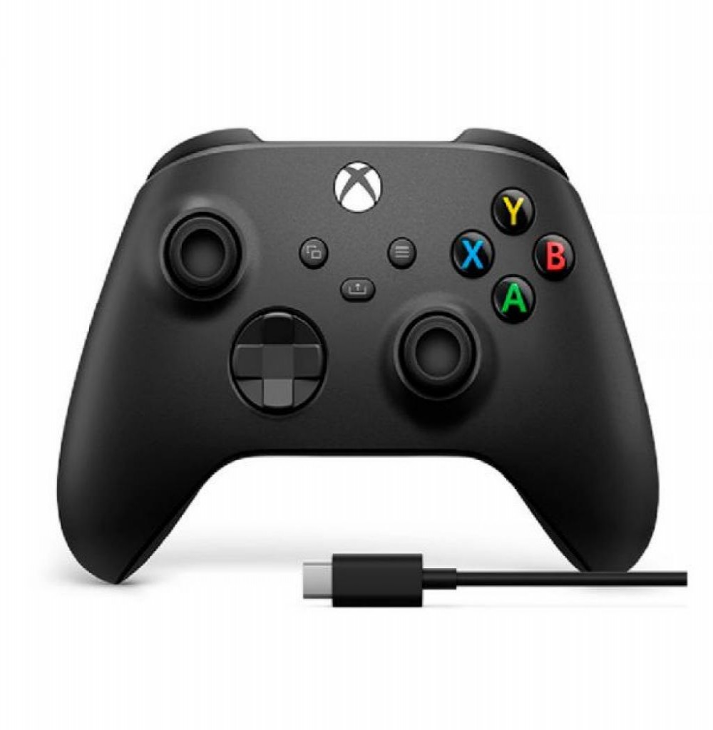 Controle Xbox S/X Wireless Black S/Cabo Usb