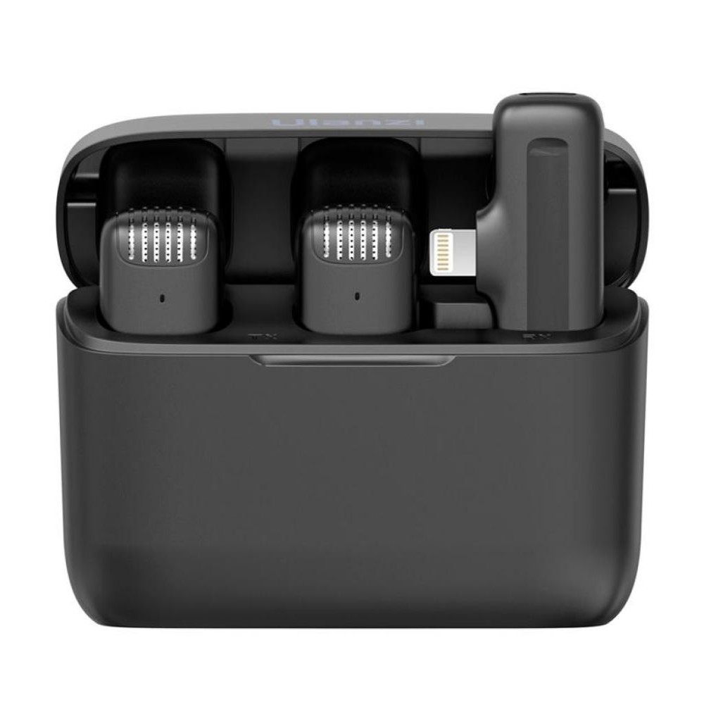 Microfone Lapela Duo Ulanzi J12 Para Iphone