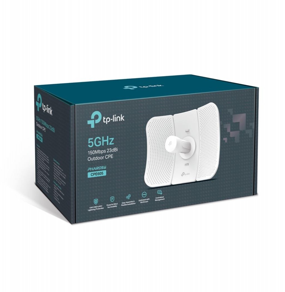 Tp-Link Antena CPE605 5GHZ 23DBI Outdoor 150mbs