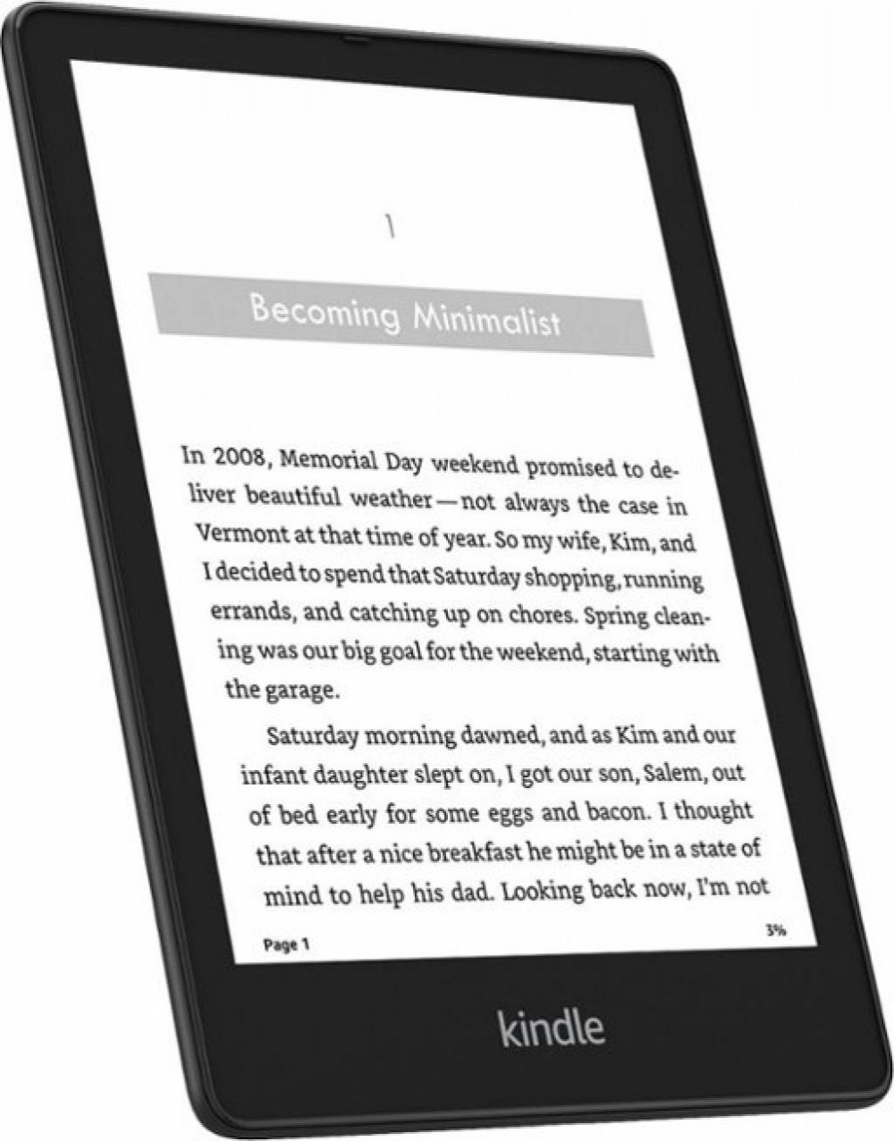Ebook Amazon Kindle Signature Edition 32GB Preto