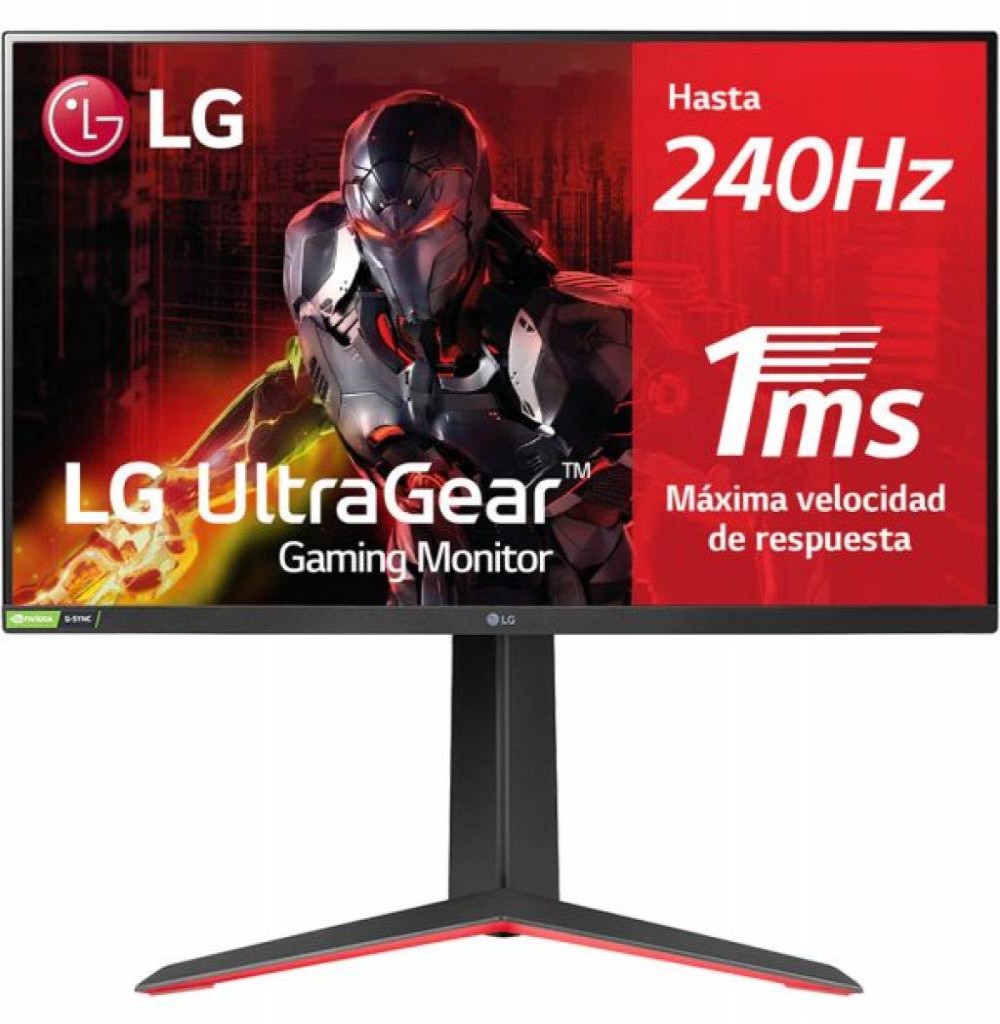 Monitor Led 27" LG 27GP750-B Ultragear Fhd 240hz