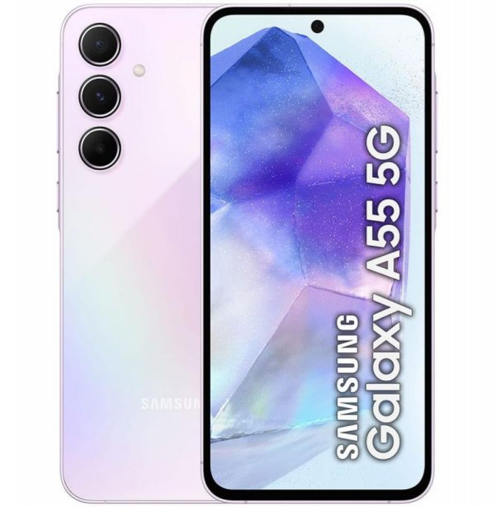 Celular Samsung A55 SM-A556E/DS 8/128GB 5G Lilas 