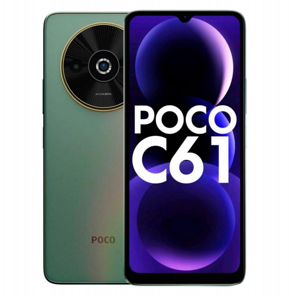 Celular Xiaomi Poco C61 6/128GB Verde (Indiano)