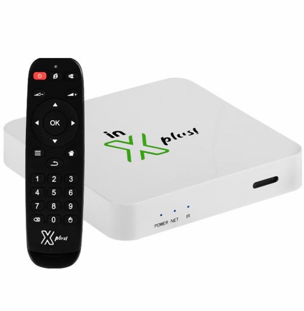 Receptor Digital Iptv Interbras Xplus 8K 2/16GB