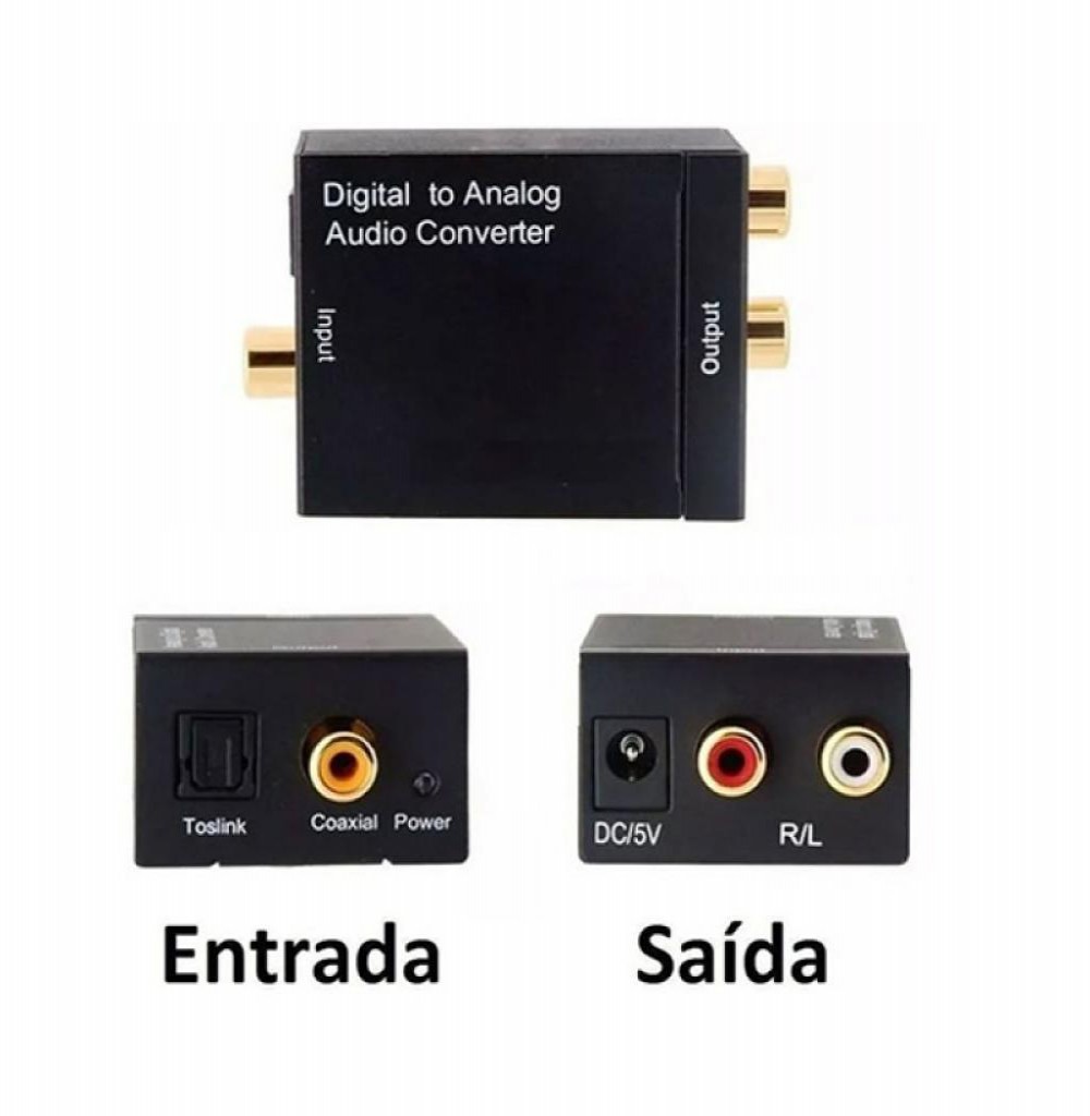Conversor Áudio Digital P/ Analógico N0007