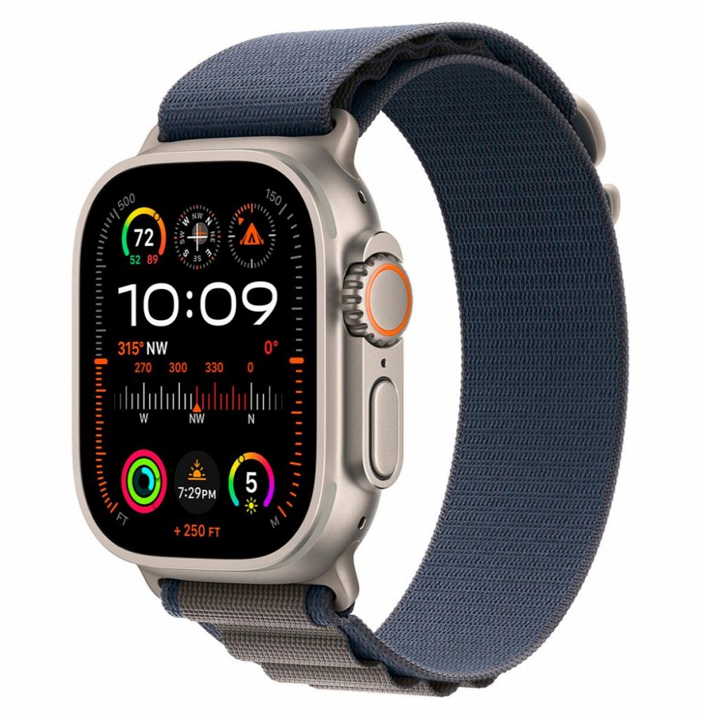 Relógio Apple Ultra 2 49mm MREP3LW/A Azul Alpino