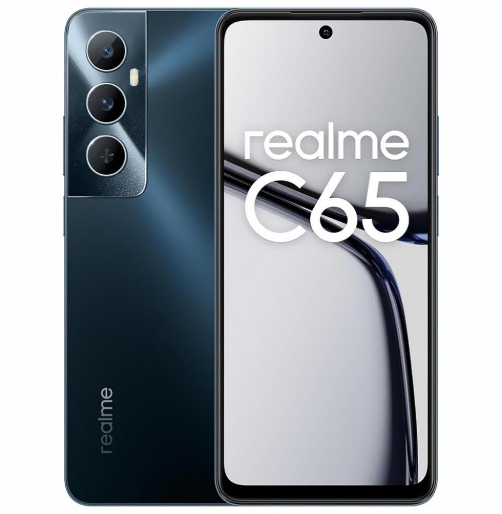 Celular Realme C65 RMX3910 6/128GB Preto