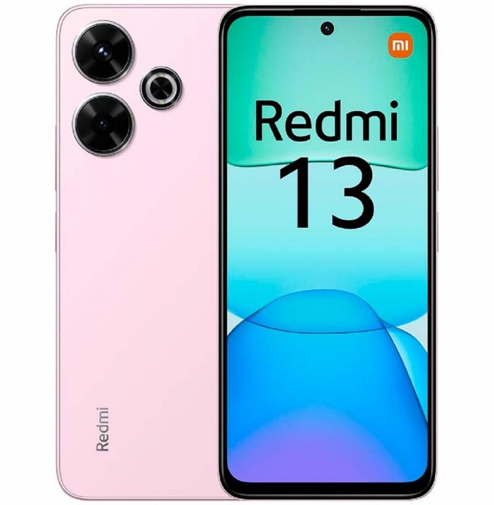 Celular Xiaomi Redmi 13 8/256GB Rosa (Global) Slim Box