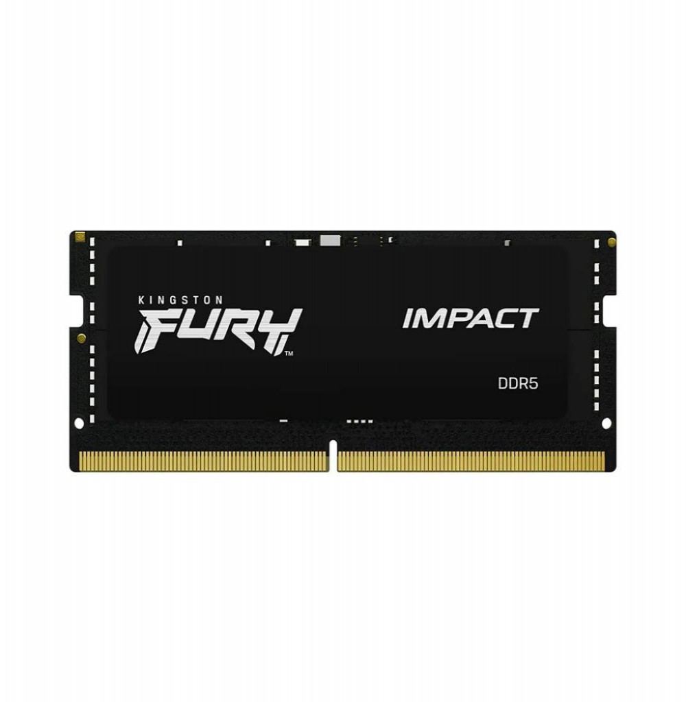 Memória P/ Notebook DDR5 16GB 5600 Kingston Fury Impact KF556S40IB-16