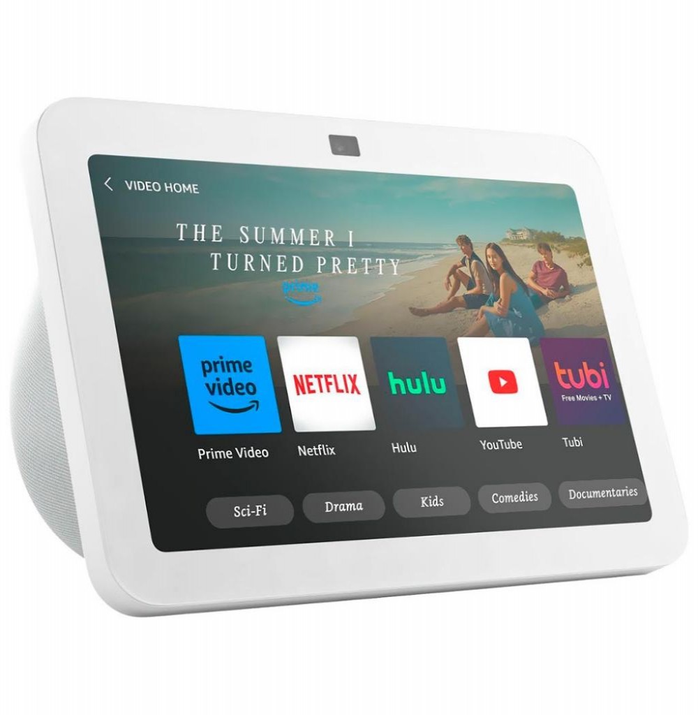 Caixa de Som Amazon Echoshow Alexa 8 3DA Geração Branco