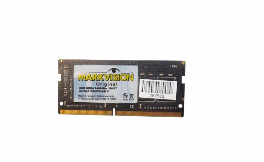 Memória Para Notebook DDR4 8GB 2400Mhz MarkVision