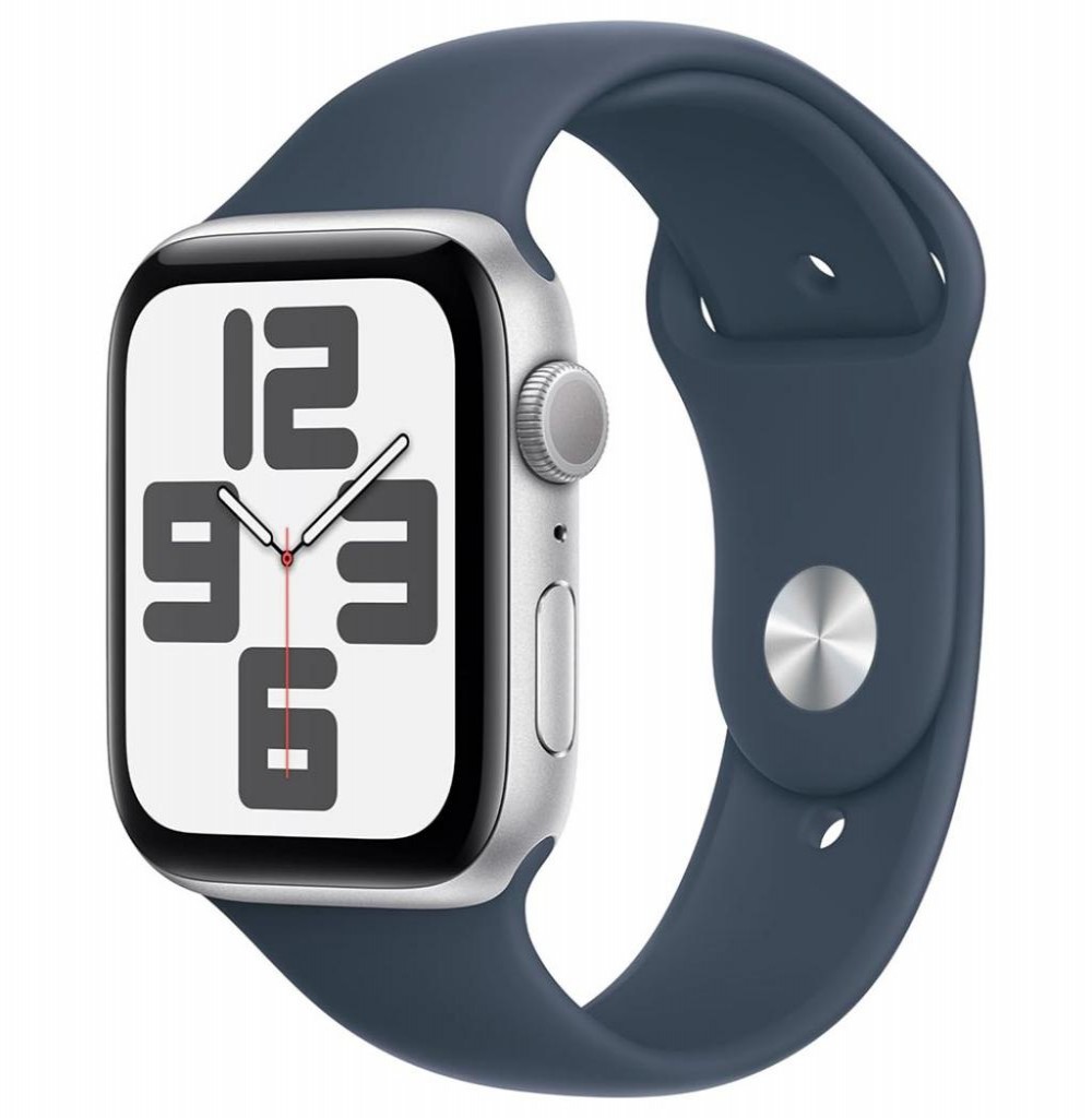 Relógio Apple SE 2 44mm 2023 MREC3LL/A Silver/Azul