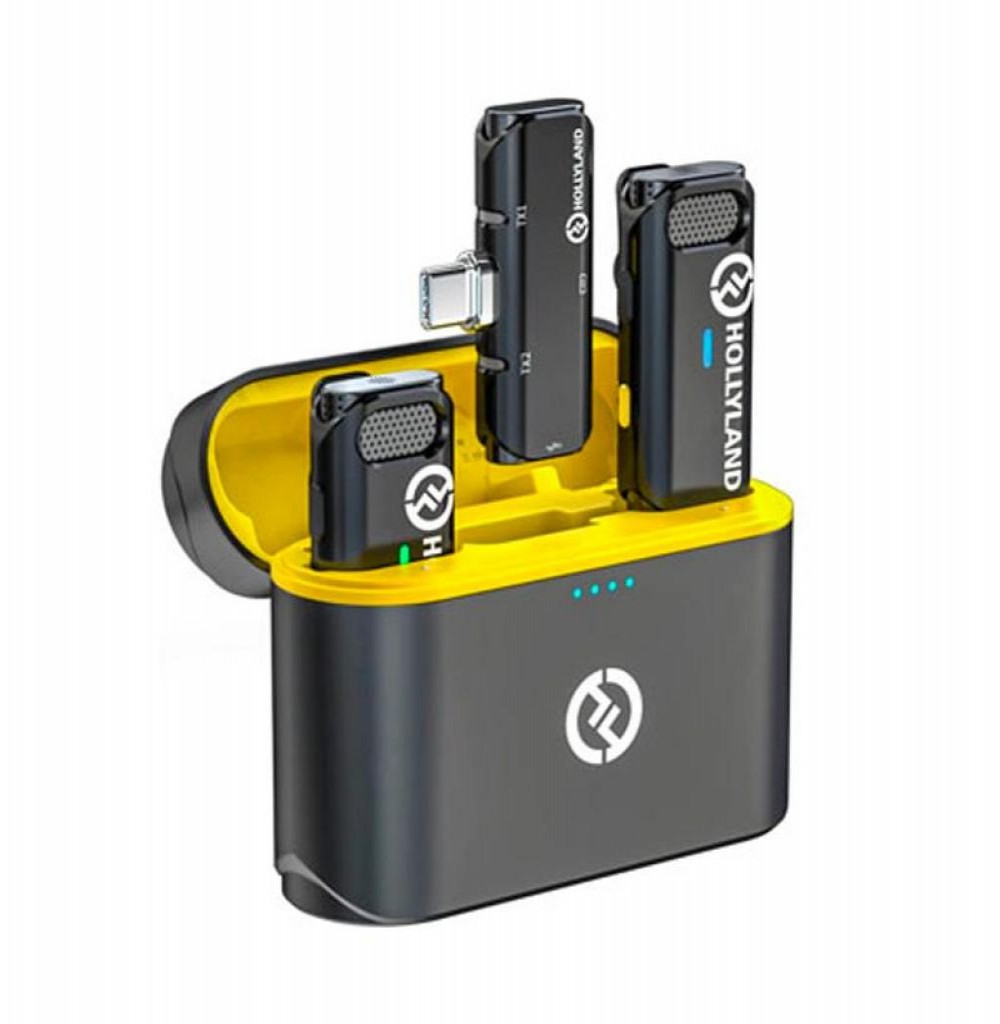 Microfone Hollyland Lark C1 Duo Tipo-C