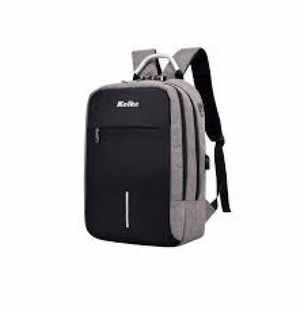 Mochila P/Notebook 15.6" Kolke KVM-338 ANTI Furto Cinza