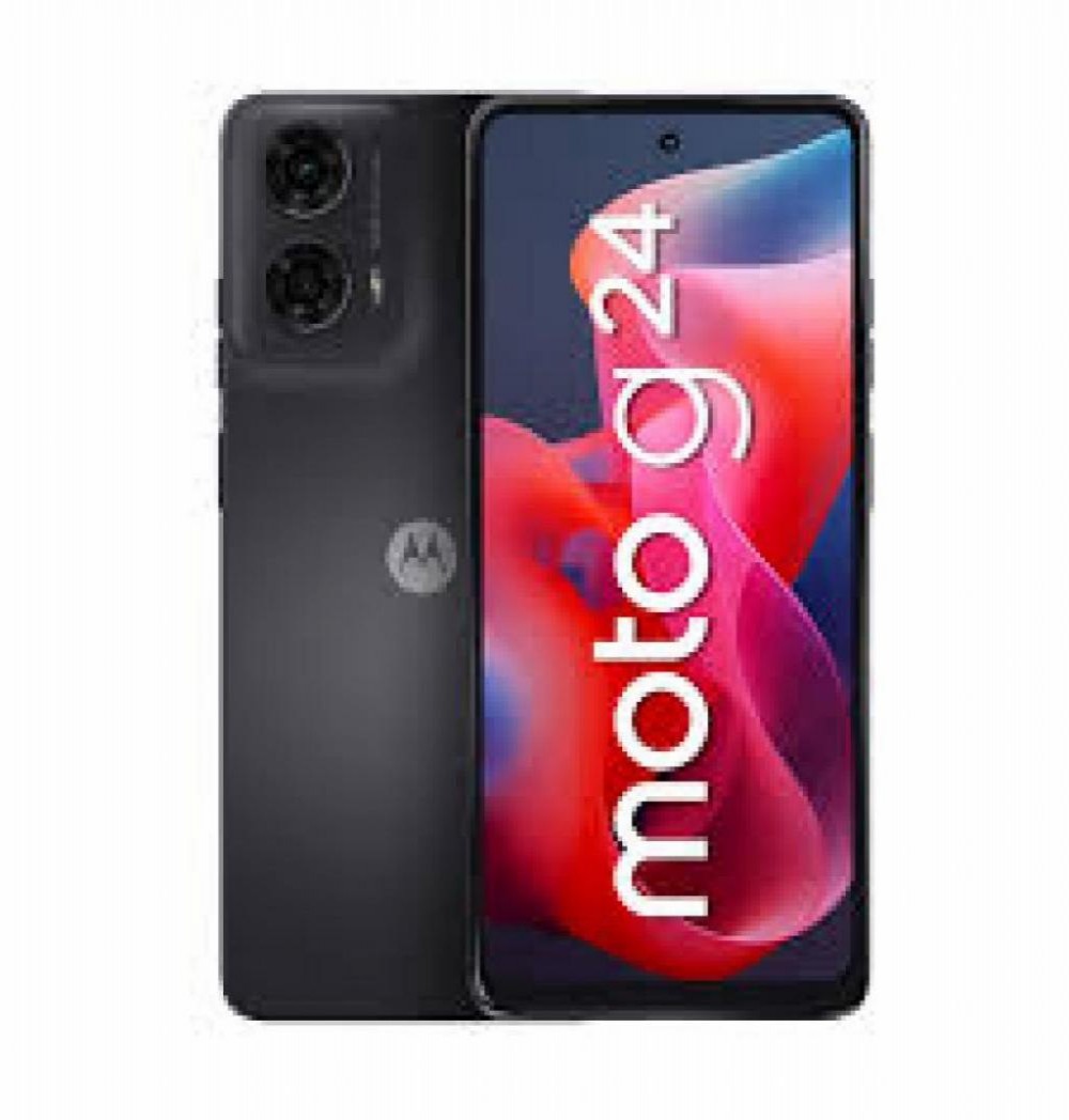 Celular Motorola G24 XT2423-3 4/128GB Ds 6.5" Cinza