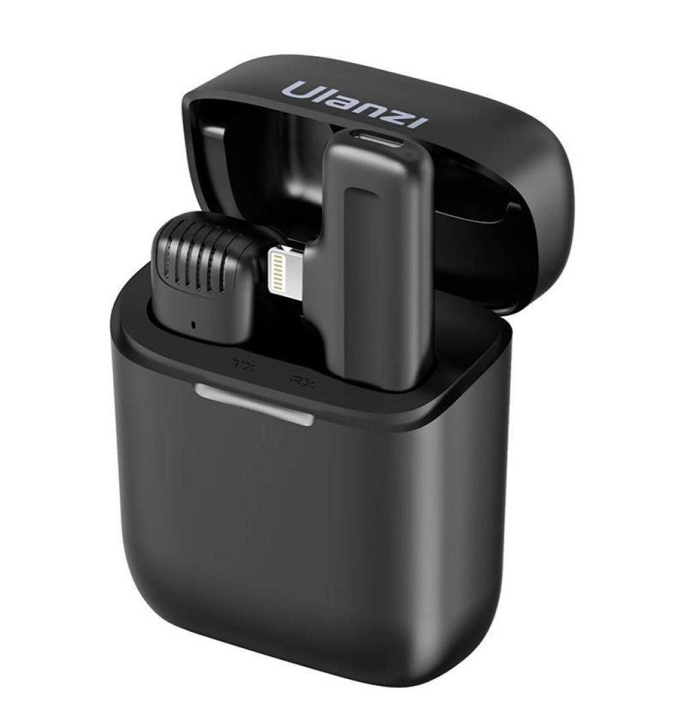 Microfone Ulanzi Lapela J11 Para Iphone