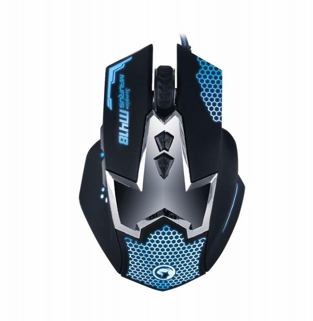 Mouse Gaming Marvo Scorpion M418 USB Preto