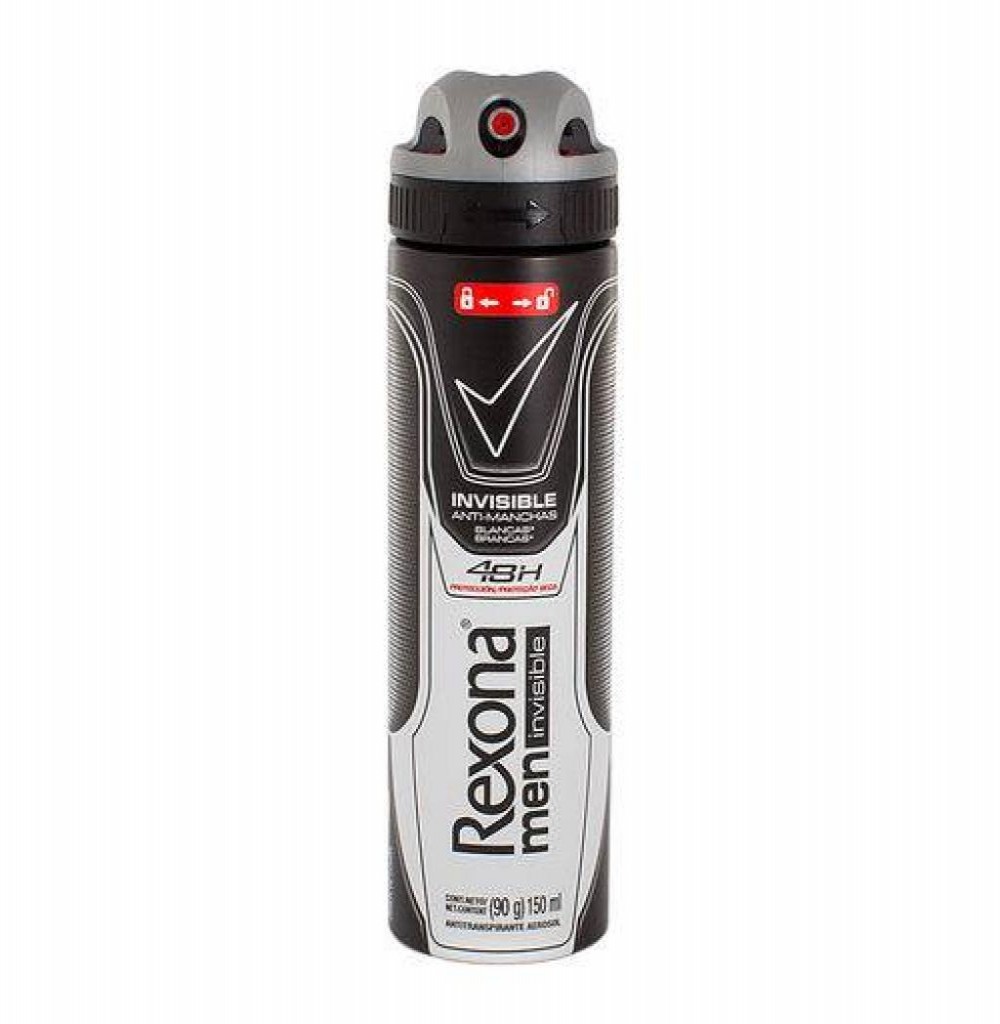 Desodorante Rexona Spray Invisible Masculino 90 GR