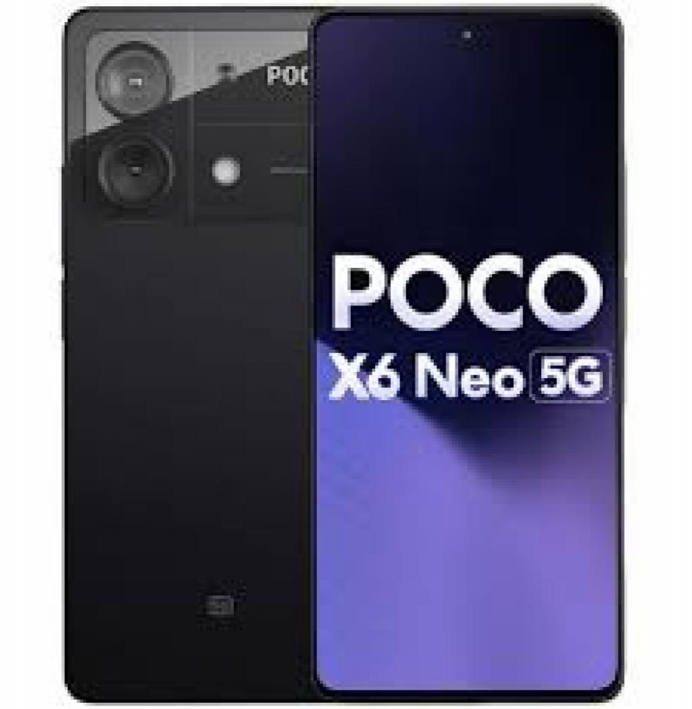 Celular Xiaomi Poco X6 Neo 12/256GB 5G Preto (Indiano)