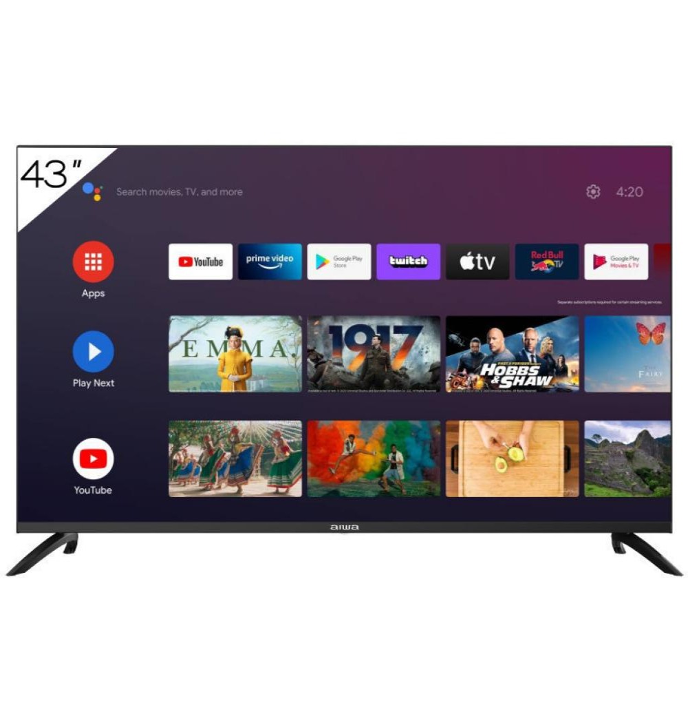 Tv Led 43" Aiwa AW43B4SMFL Bt Android