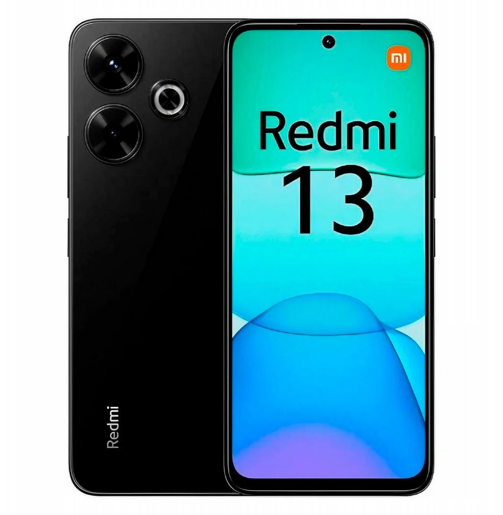 Celular Xiaomi Redmi 13 6/128GB Preto (Global)