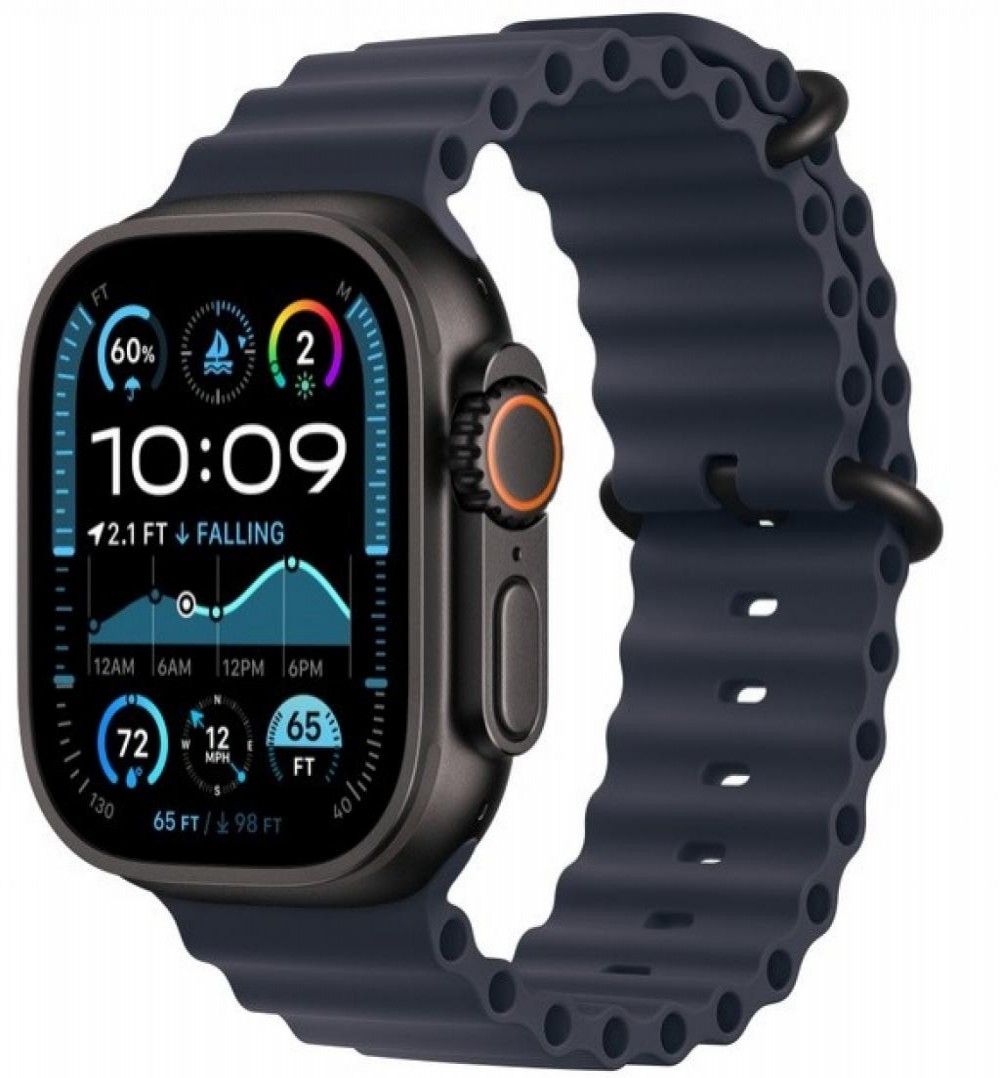 Relógio Apple Ultra 2 49mm MYTC3 Black/Ocean Navy