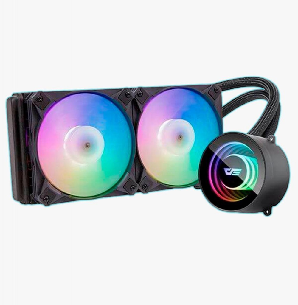 Cooler Cpu Darkflash Twister DX-240 ARGB Preto