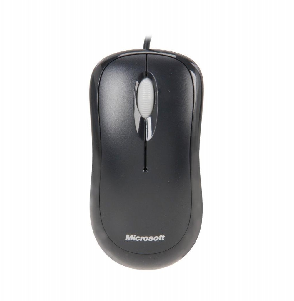 Mouse Microsoft Basic Optical 4YH-00005 - Preto