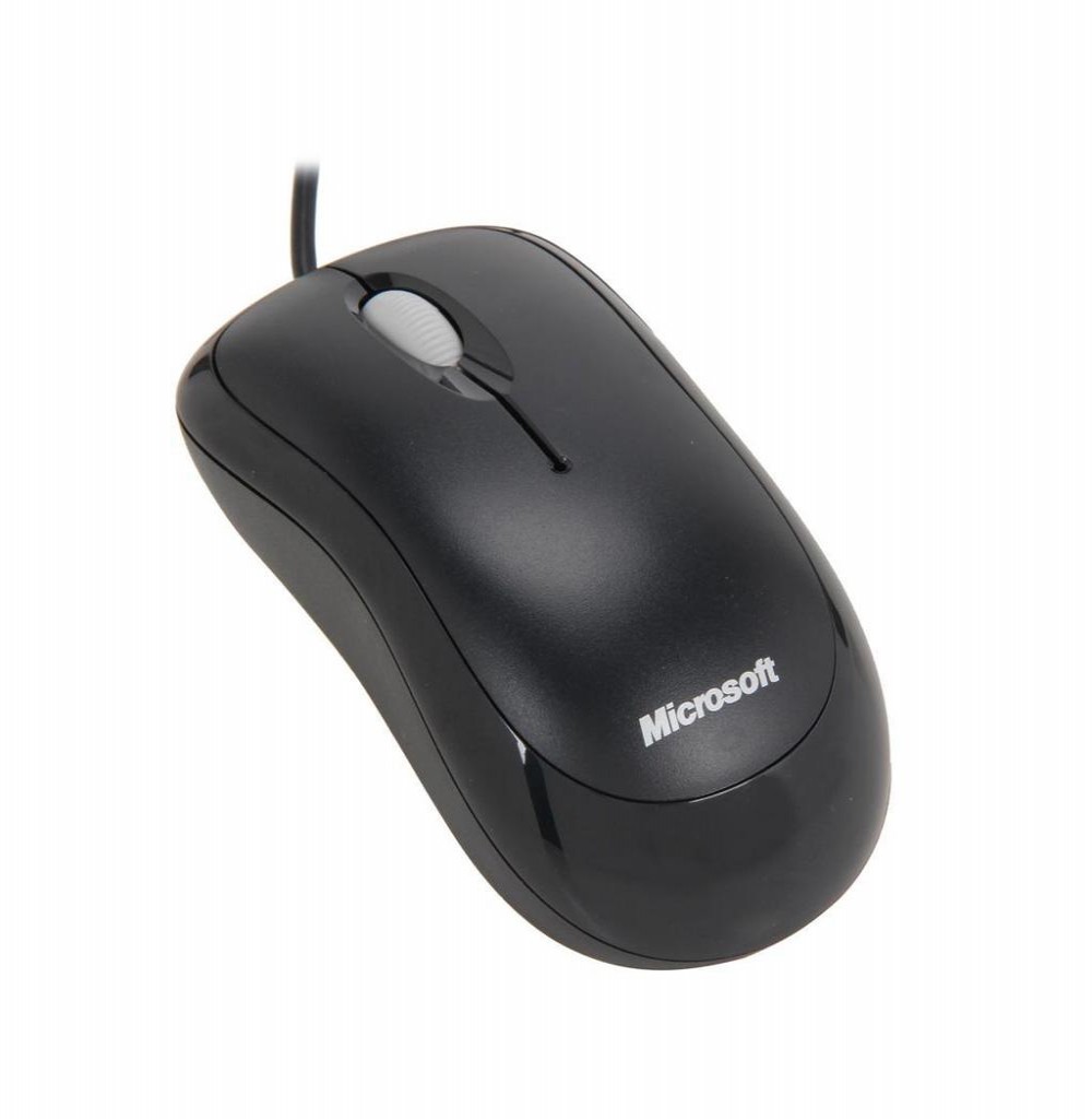 Mouse Microsoft Basic Optical 4YH-00005 - Preto