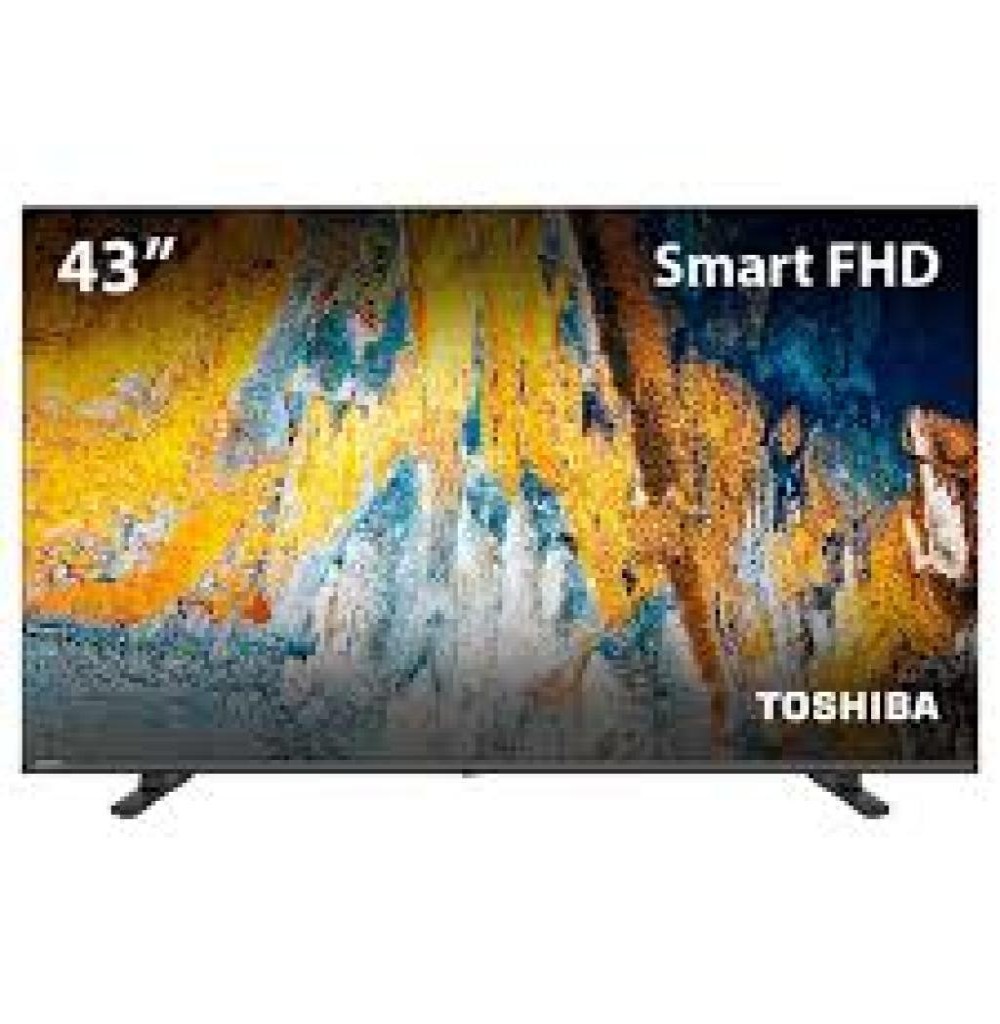 Tv Led 43" Toshiba 43V35LS FHD/Wifi/Bt Smart