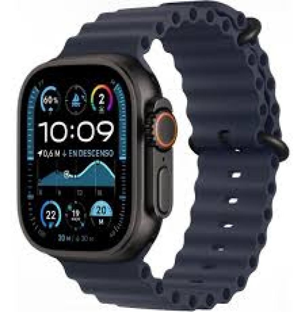 Relógio Apple Ultra 2 49mm MX4D3 Black/Ocean Navy