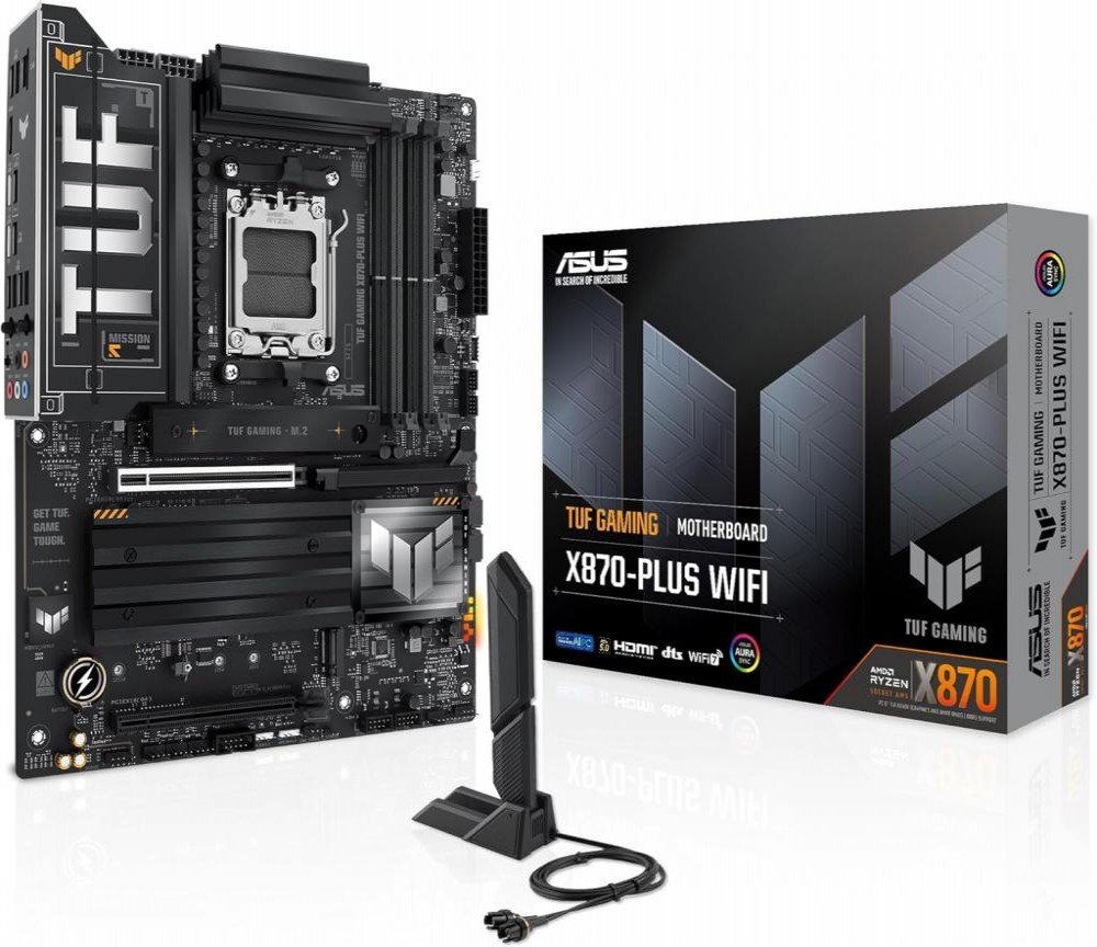 Placa Mãe AMD (AM5) Asus X870-Plus Tuf Gaming Wifi